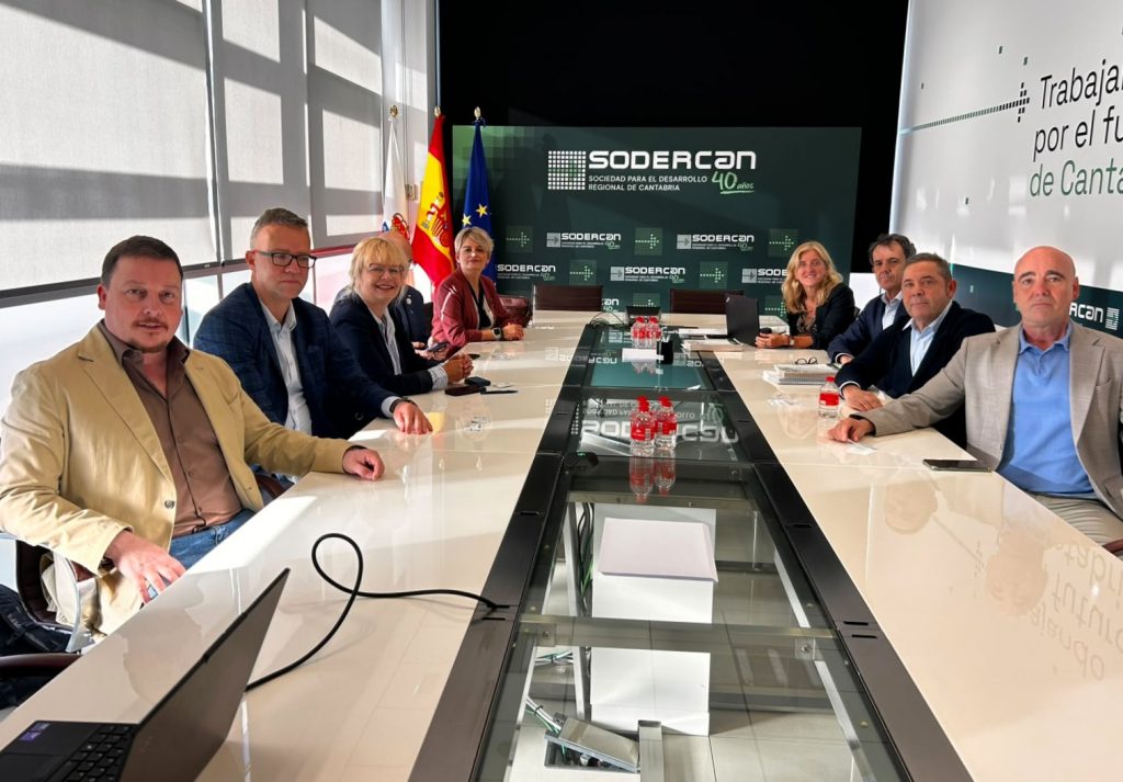 SODERCAN recibe a una delegación de la región polaca de Pomerania para explorar oportunidades de colaboración e inversión