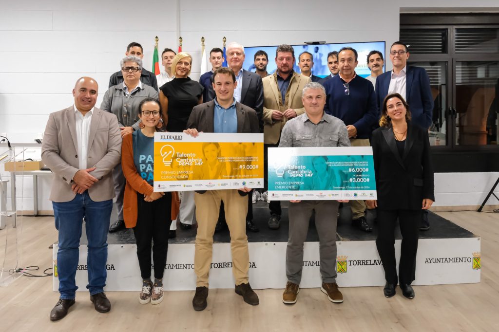 MBR-Mecánica Brañosera y ENVISAD ganan la sexta edición de Talento Cantabria