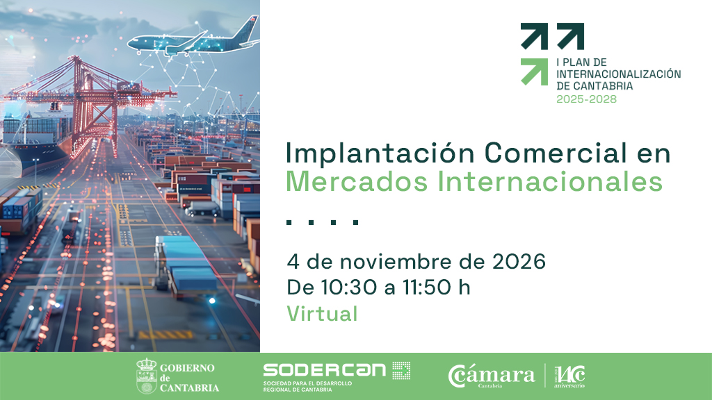Online | Implantación comercial en mercados internacionales